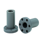 CONTI FCS Tr 20x8 trapezmøtrik med flange, højre gevind, plastik